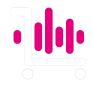 logo retail Audio Network Carrello NEGATIVO